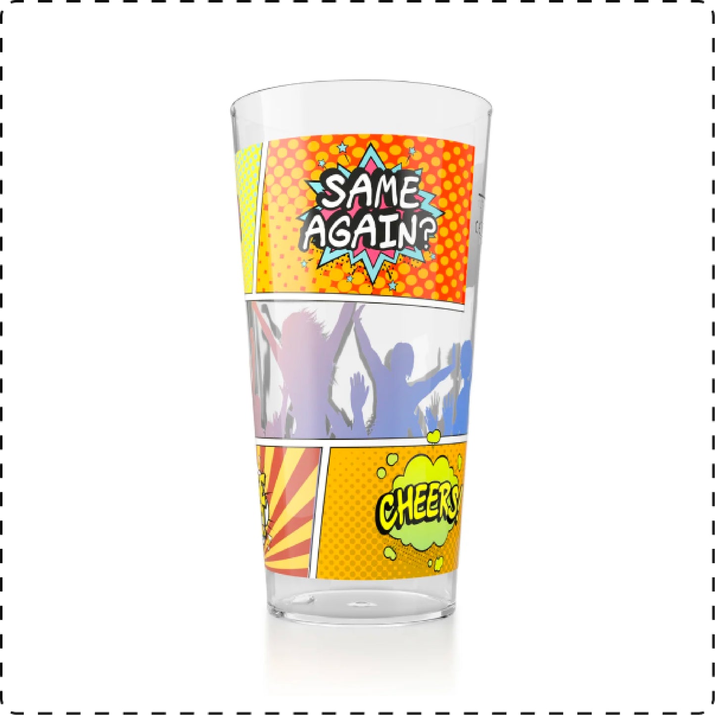 Pop Art Pint