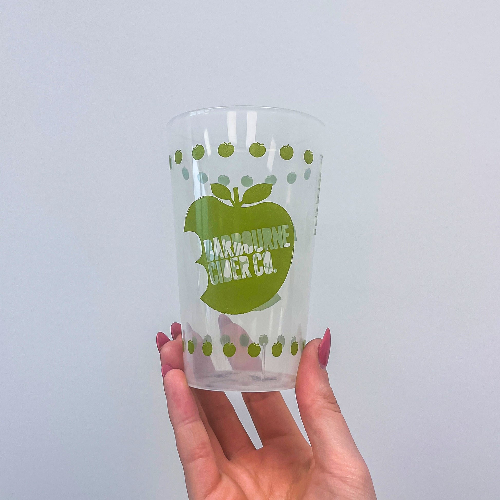 Custom Printed Reusable Half Pint Cup - 1 Colour