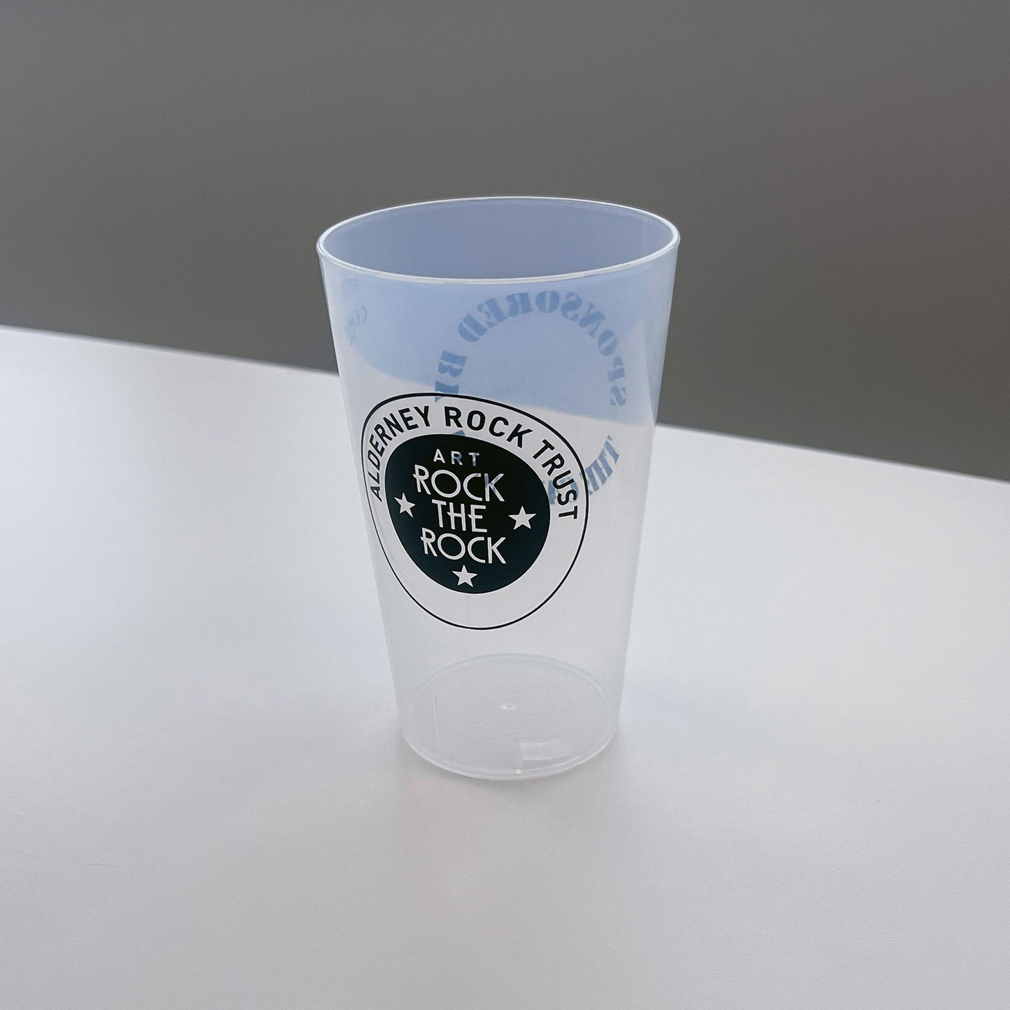 Custom Printed Reusable Half Pint Cup - 1 Colour