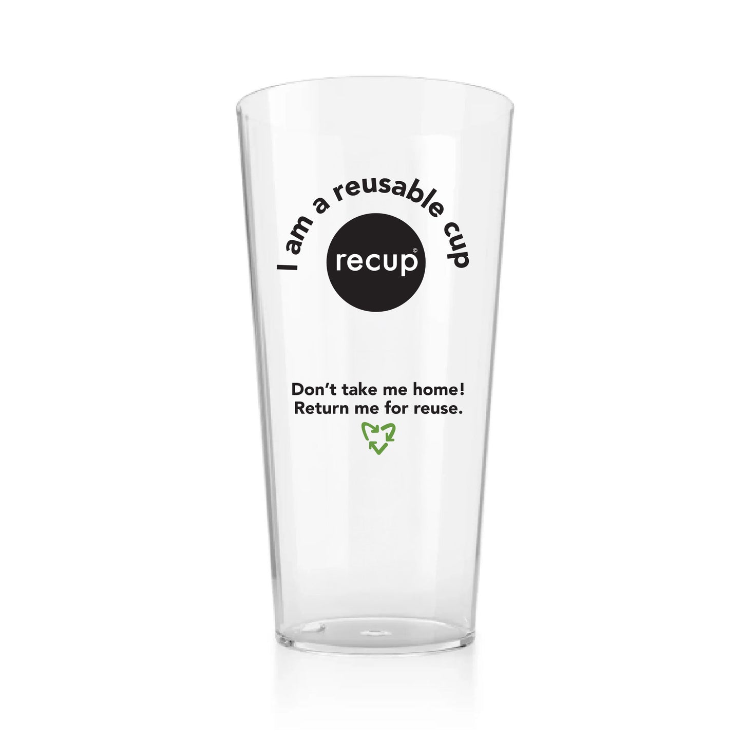 "Reuse Me" Pint Cup